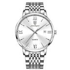 Męski zegarek z dużą tarczą