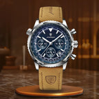 Luksusowy biznesowy męski zegarek - calixus