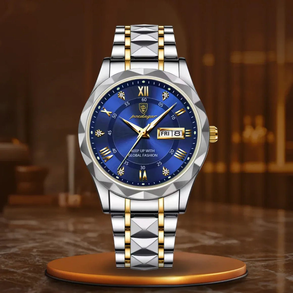 Męski zegarek biznesowy - calixus