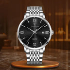 Męski zegarek z dużą tarczą - calixus